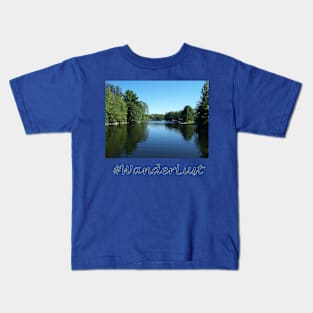 #Wanderlust River Kids T-Shirt